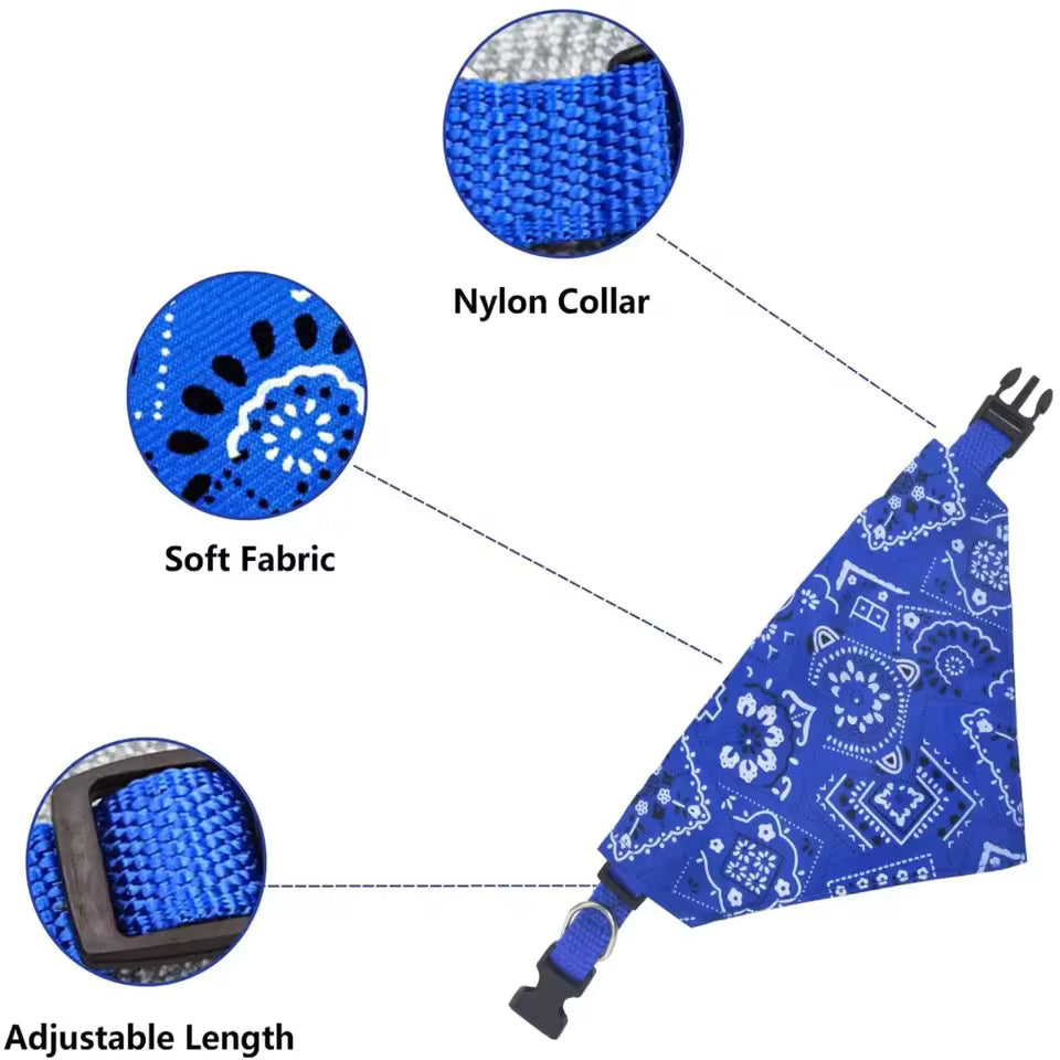 Adjustable Bandana Collar