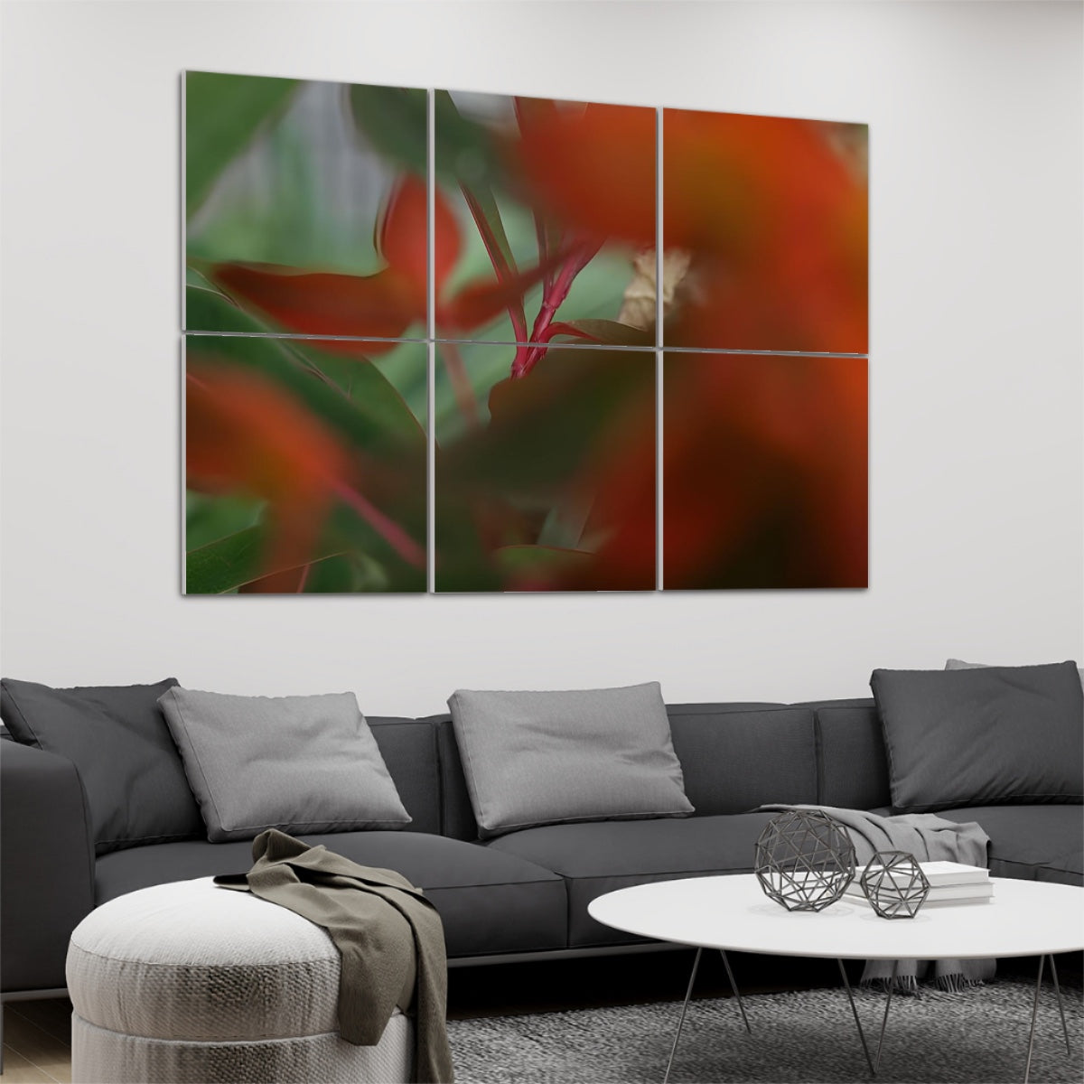 6 Botanical Decorative Sound Absorbing Wall Panels