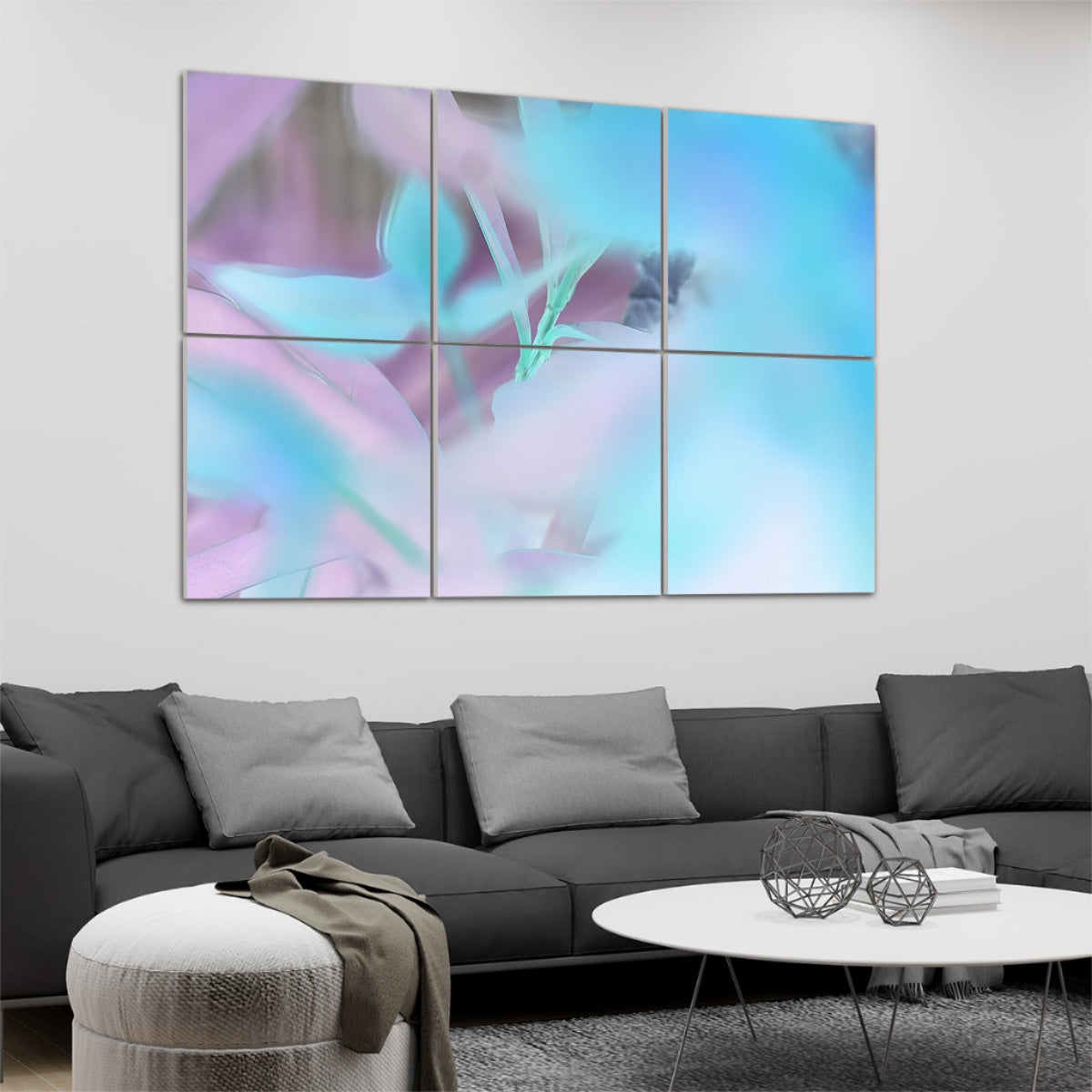 6 Botanical Decorative Sound Absorbing Wall Panels