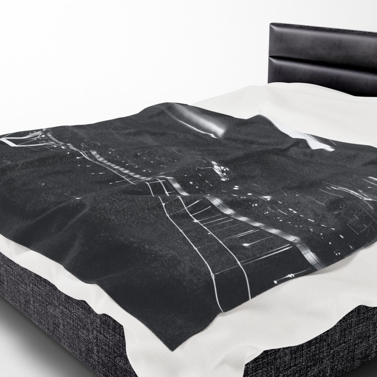 Black and White Throw Blanket