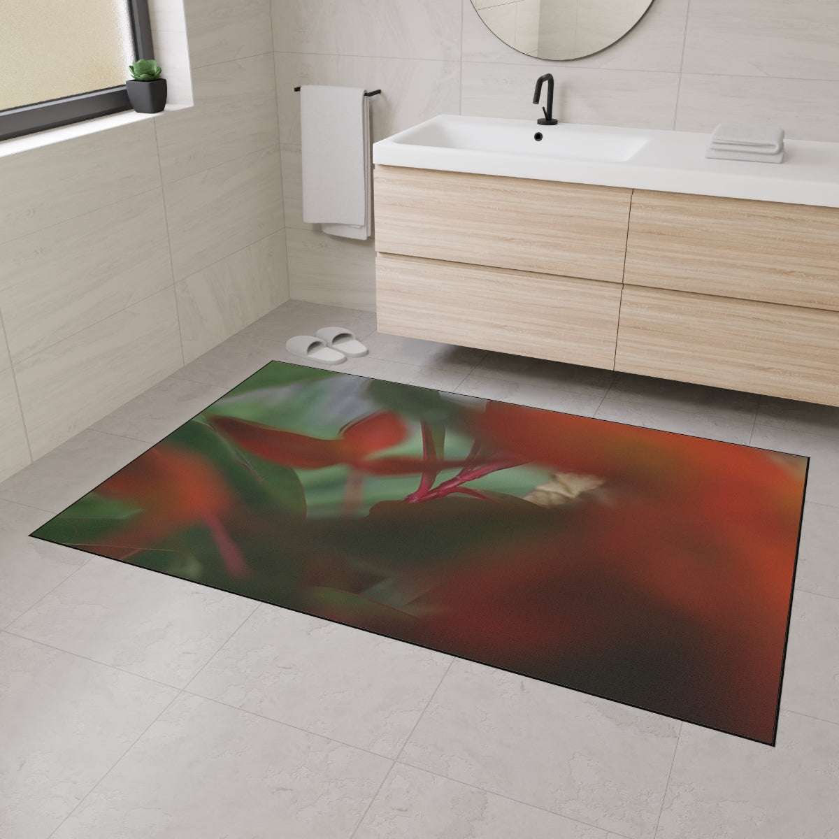 Heavy Duty Floor Mat botanical