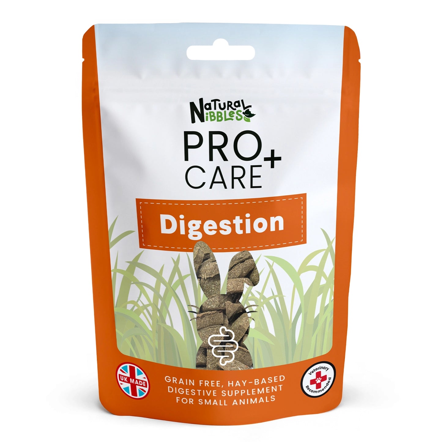 Natural Nibbles ProCare+ Digestion Treat Supplement for Rabbits, Guinea Pigs, and Small Animals