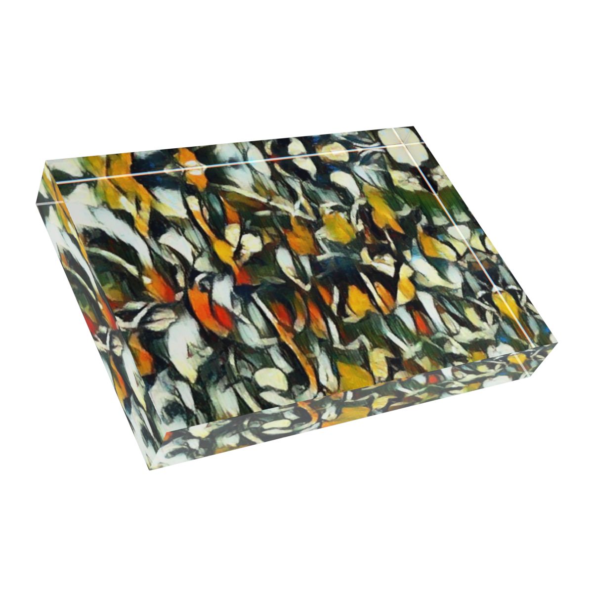 Angled bottom-left view highlighting rich sculptural depth