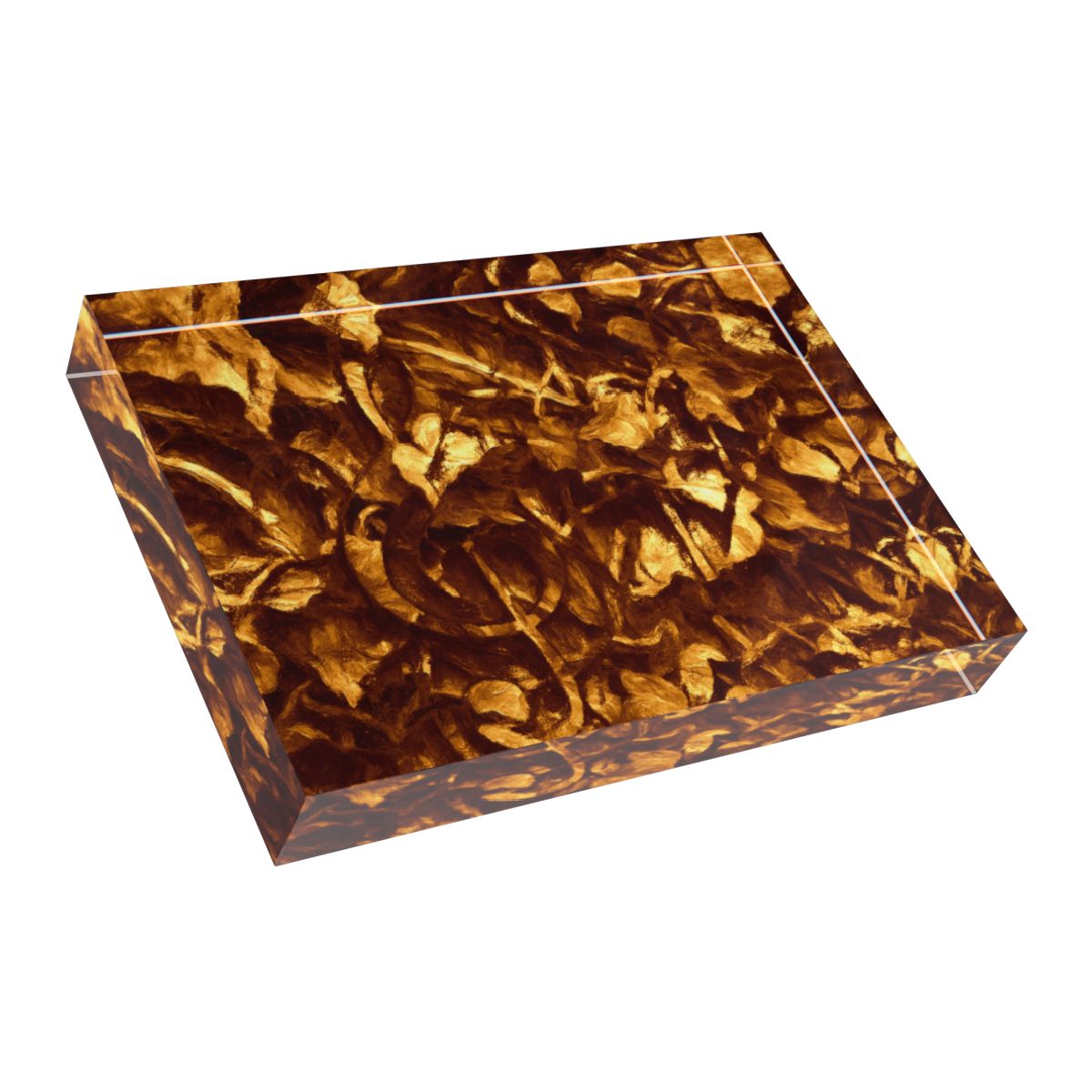 Angled bottom-left shot emphasizing luxurious texture and depth