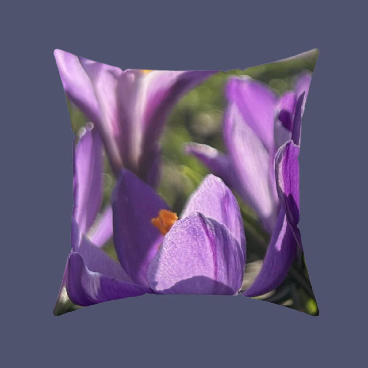 floral throw pillow