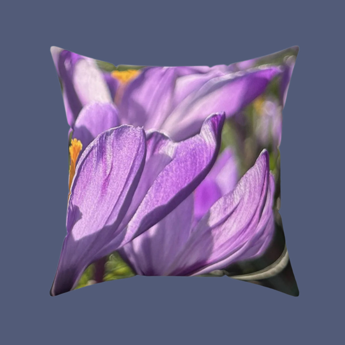 floral throw pillow