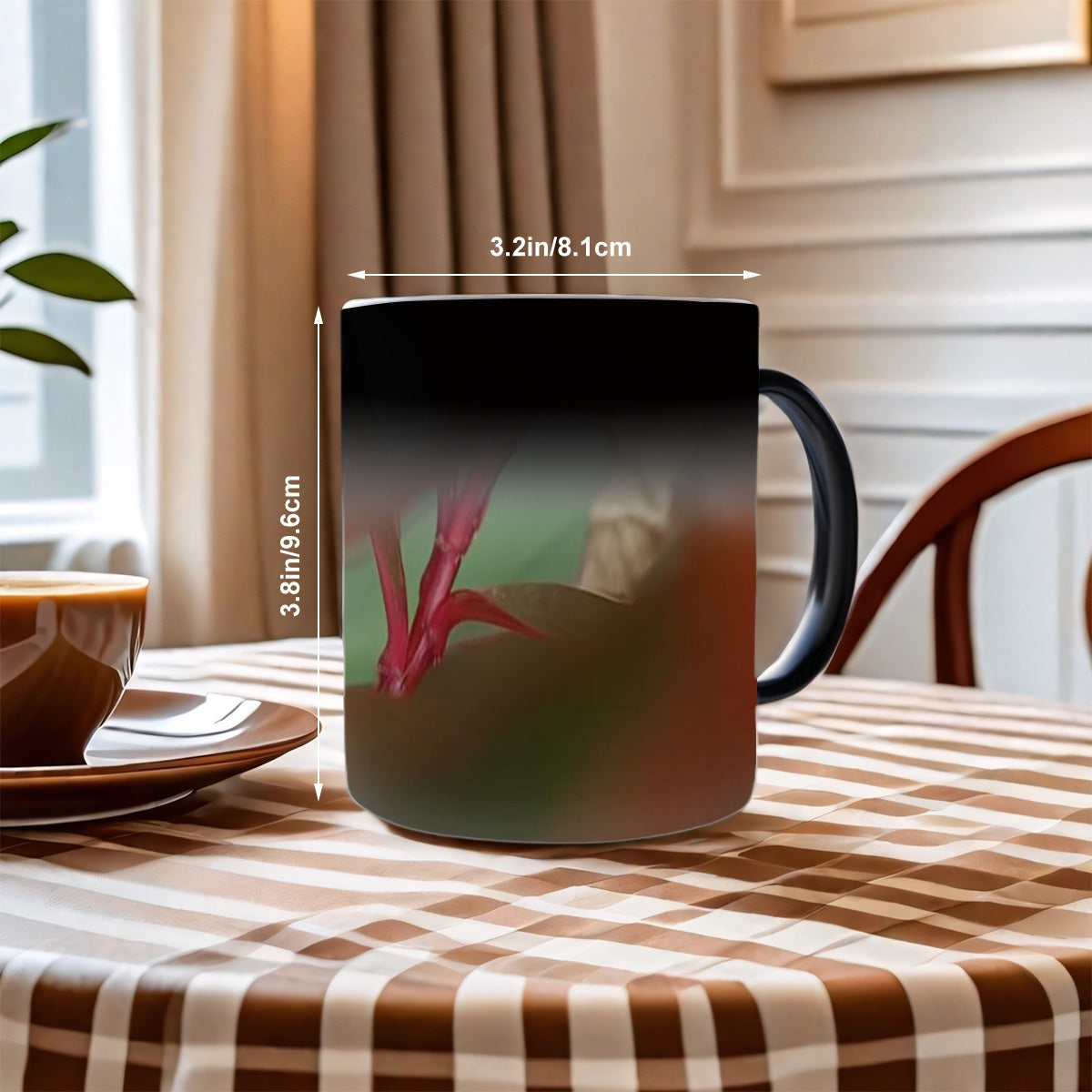 Color changing magic mug botanical size: 11oz