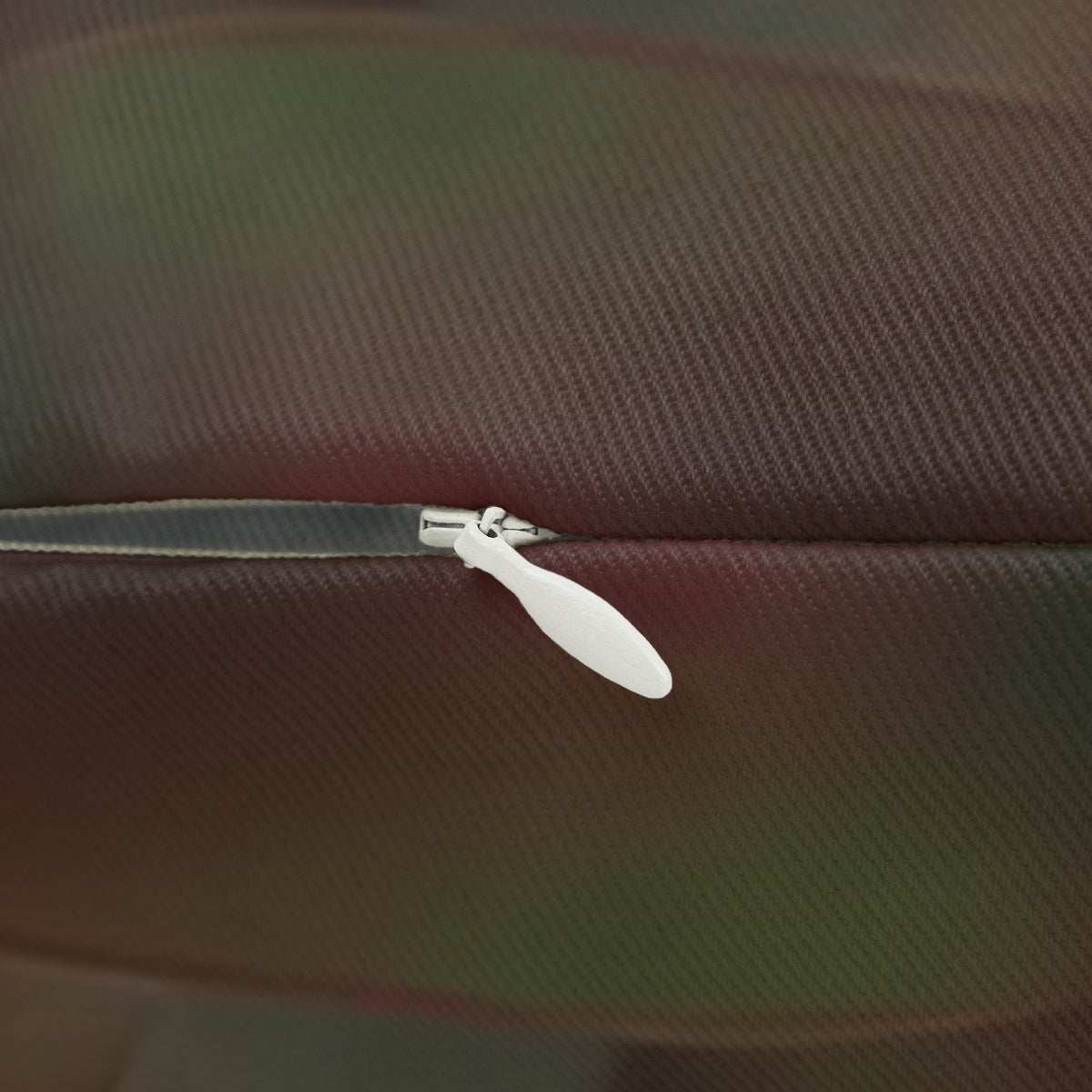 lumbar pillow featuring red and green plants, close up photo size: 20''14''