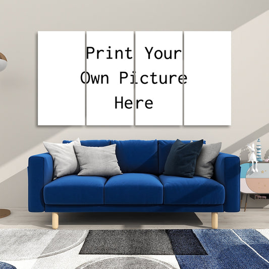 Print Your Own Picture 4 Decorative Sound Absorbing Wall Panels