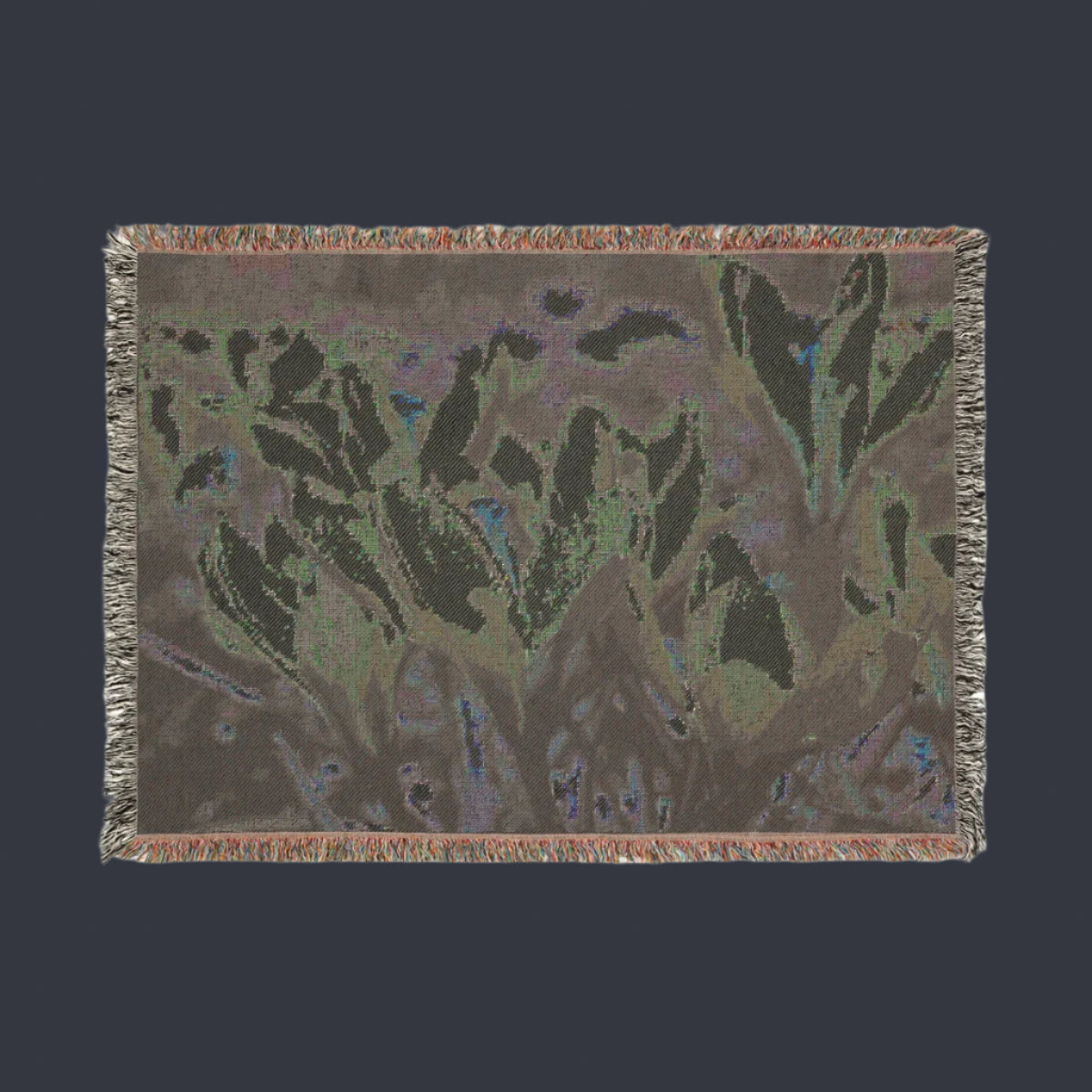 Floral Woven Blanket