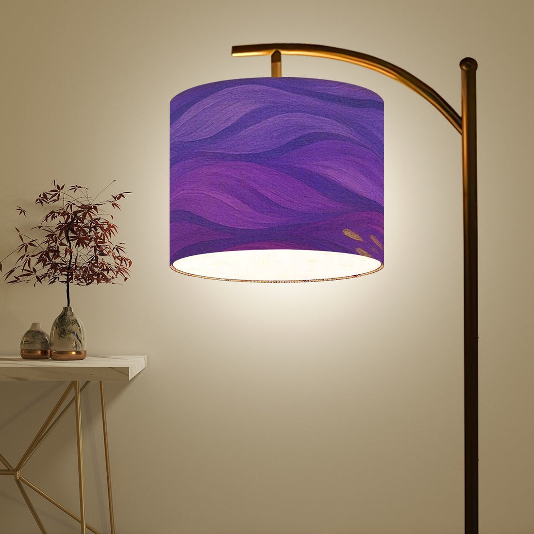 made in usa arc floor lamp shade