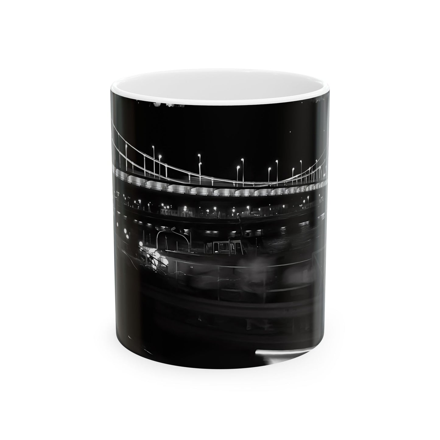 Budapest at Night Ceramic Mug