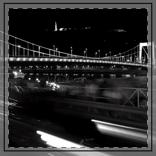 Throw Pillow - Budapest at Night