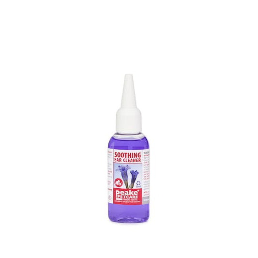 Peake Petcare Soothing Ear Cleaner for Dogs, Cats 50ml Dispensing Bottle