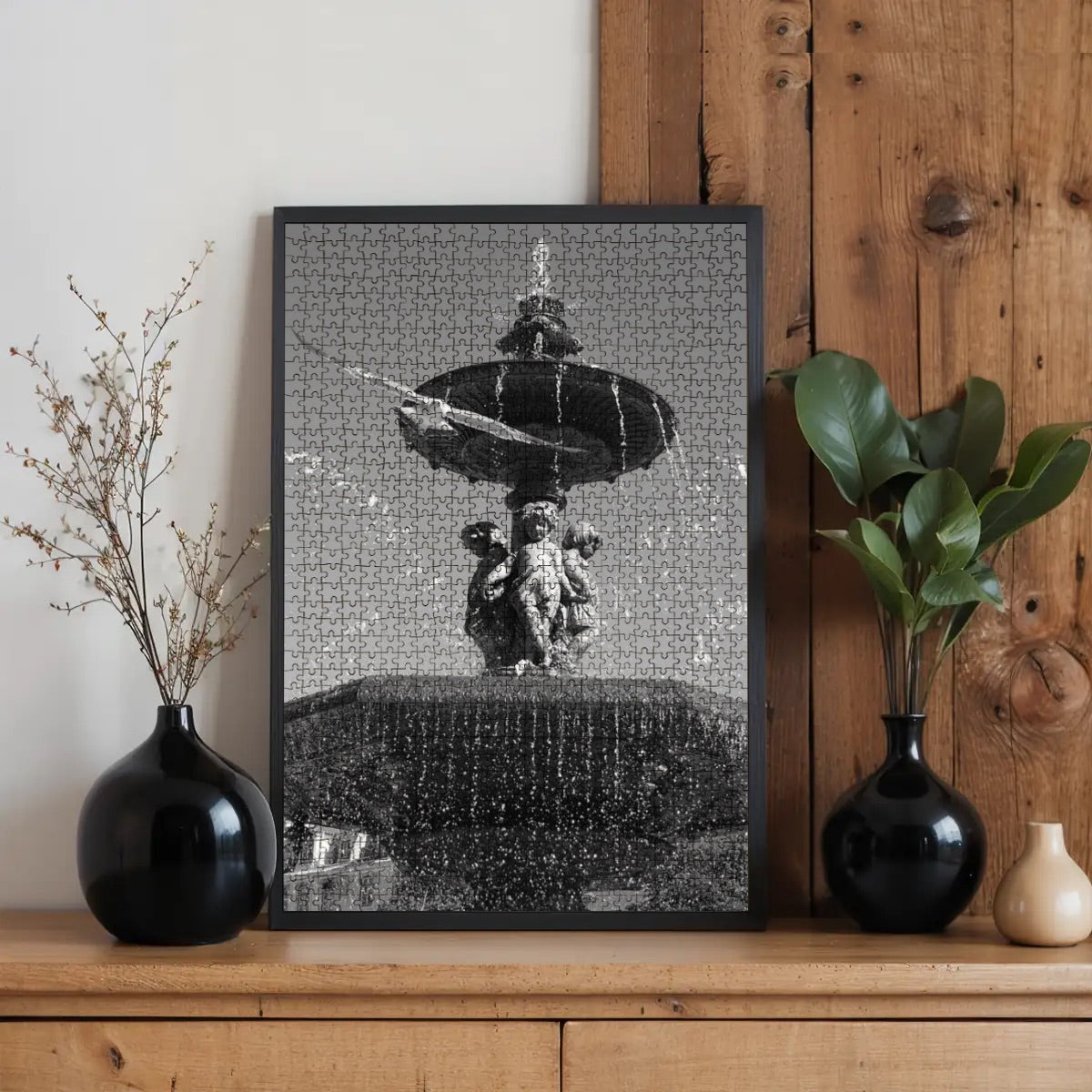 1000 Piece Wooden Jigsaw Puzzle with Seagull in Flight