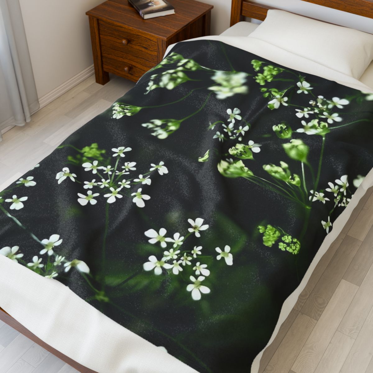 Floral Throw Blanket